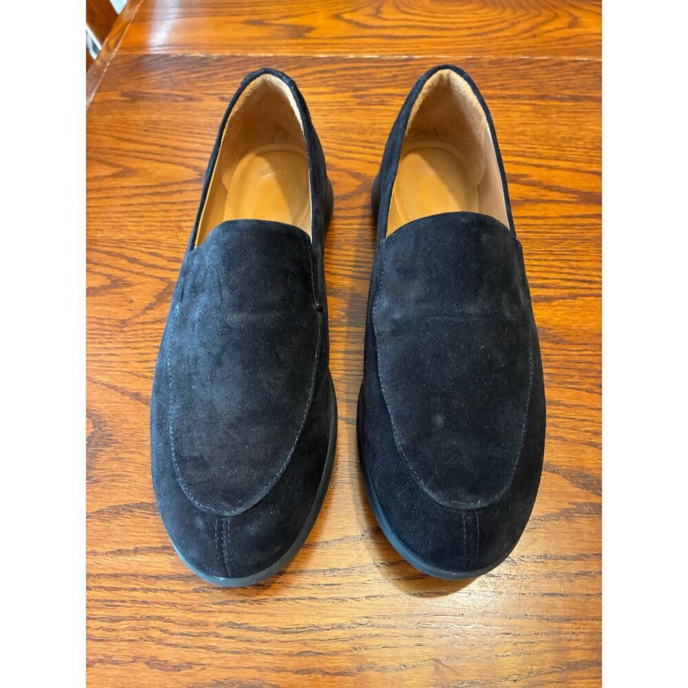 Samuel Hubbard Freedom First Black Loafers Slip On Women's Size 8